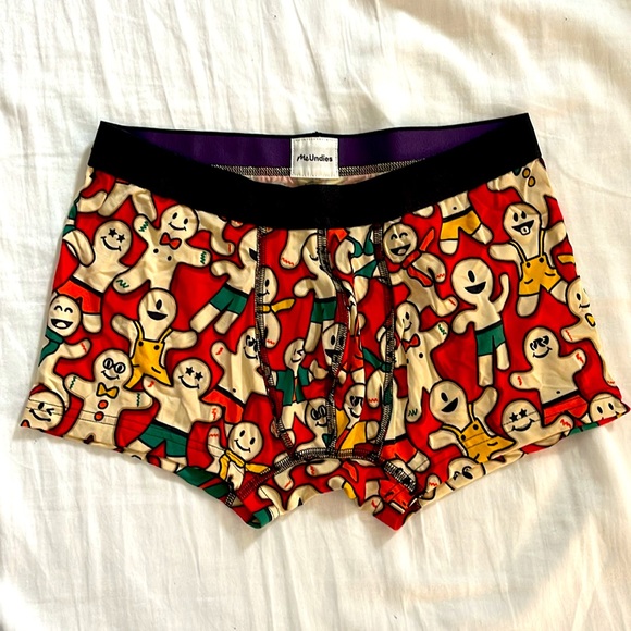 🆕 MeUndies 3 Pack of Mens Trunks Size Medium Multicolor/Designs - Picture 4 of 5